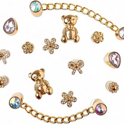 Rhinestone Shoe Charms for Clogs