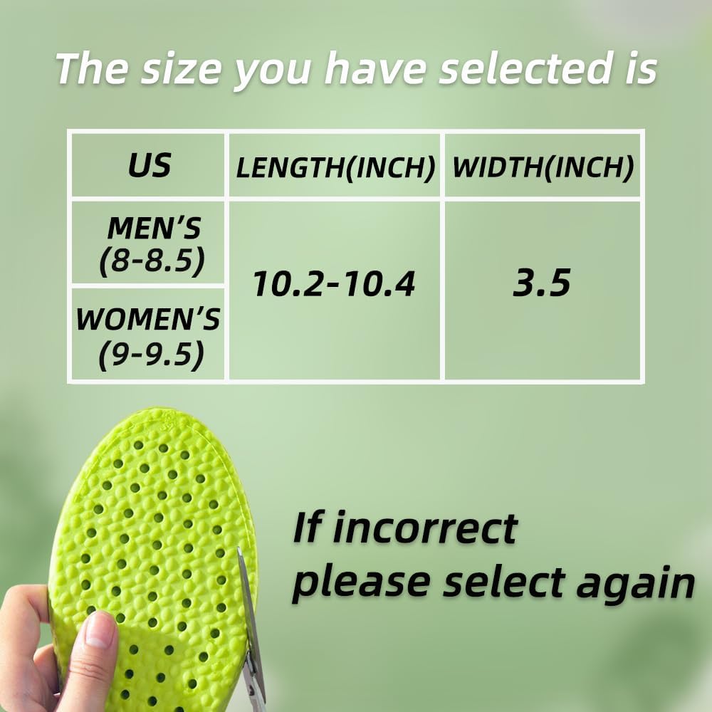 Comfort Memory Foam Insoles for Men Women - Image 2