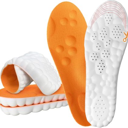 4D Memory Foam Insoles with Arch Support