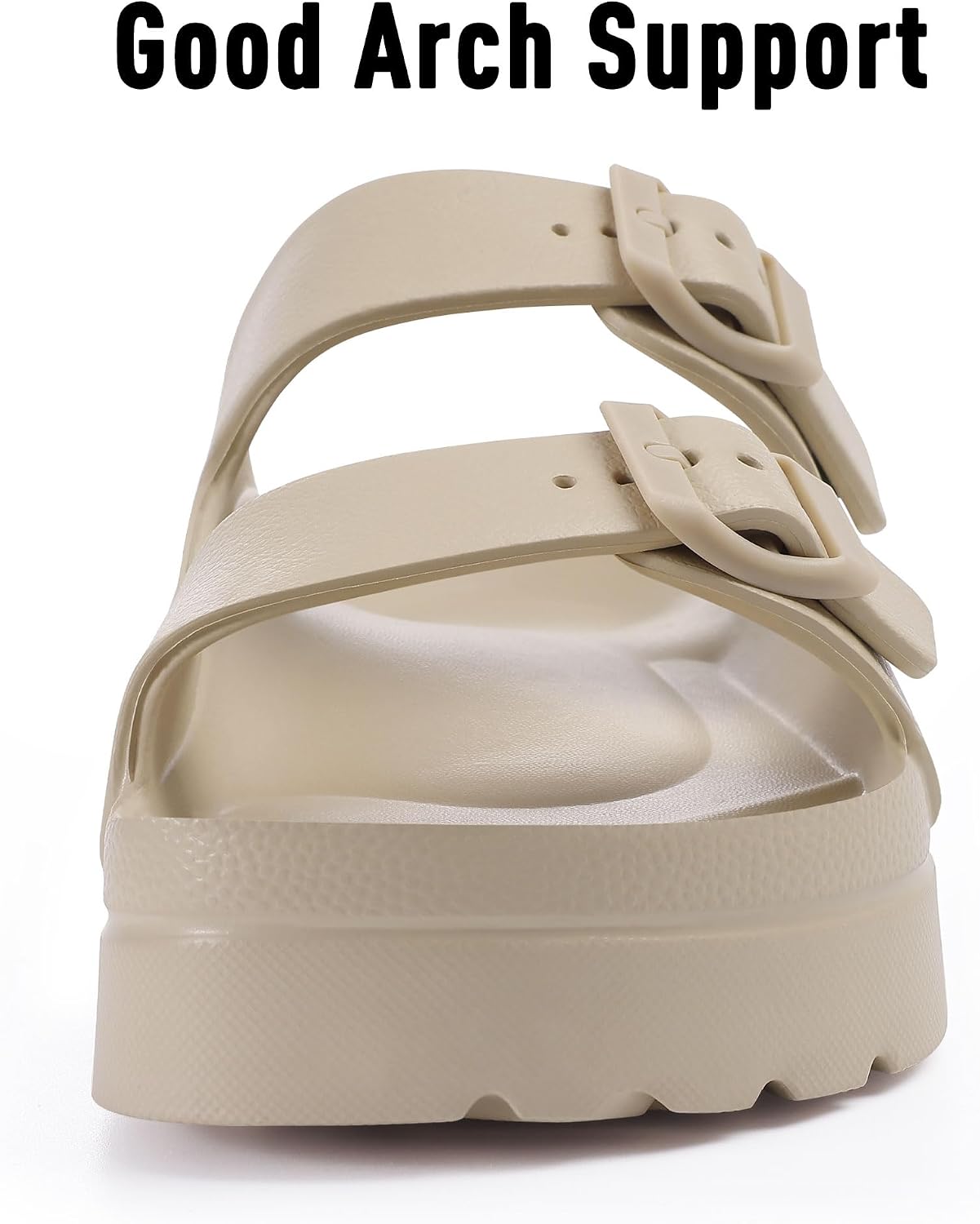 Women's Chunky Slip-On Foam Walking Sandals - Image 6